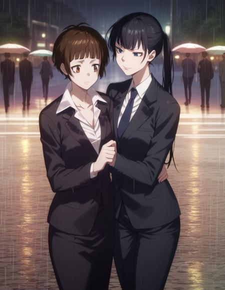 Akane and Yayoi / Psycho-Pass (Illustrious / Pony)