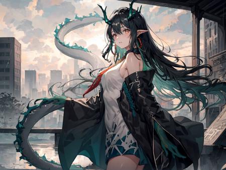 Dusk (Arknight) LoRA版本v1.0 (ID: 286636)