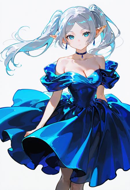 Short Satin Dress