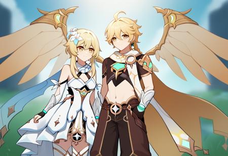 （Our paths will surely cross） Lumine Aether  荧  空   Genshin Impact