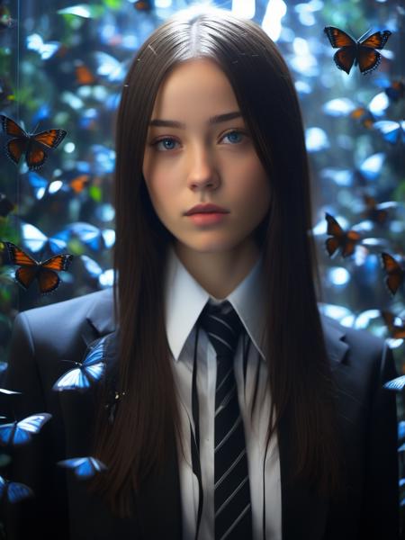 Blue_butterfly_SDXL 蓝色幻蝶
