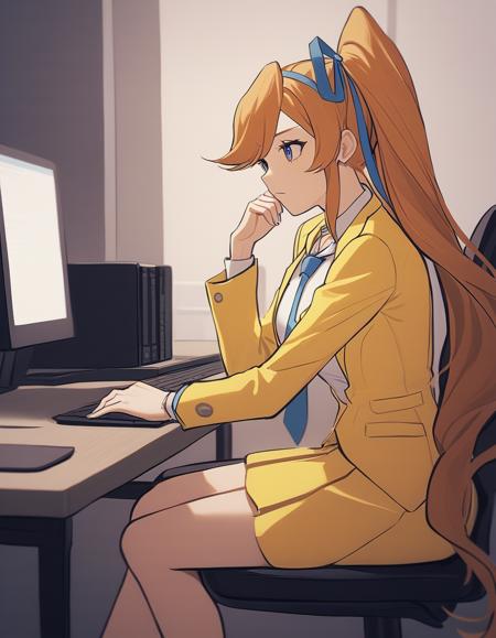 Athena Cykes 希月 心音 / Ace Attorney 逆転裁判 (Pony / Animagine)