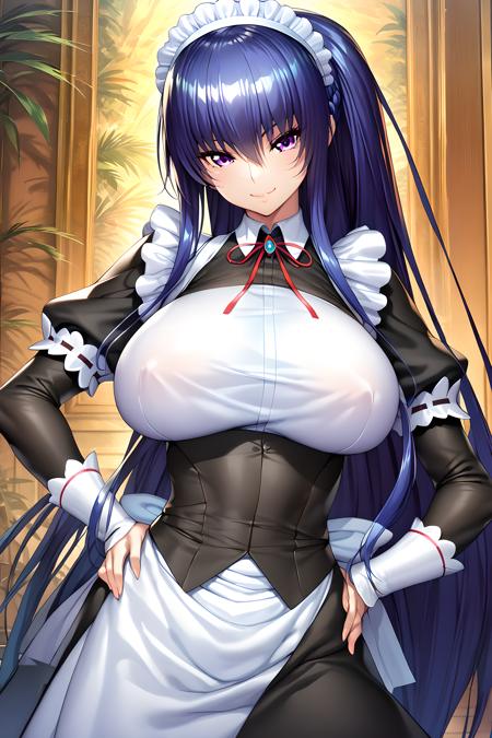 Akiyama Rinko/ 秋山凜子 - Taimanin RPGX/ 対魔忍RPGX - SDXL Animagine XL 3.1