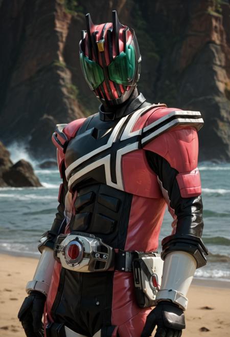 Kamen Rider pack: Kuuga, Agito, Ryuki, Faiz, Blade, Hibiki, Kabuto, Den-O, Kiva, Decade (HEISEI ERA PHASE 1) (仮面ライダーメガパック)
