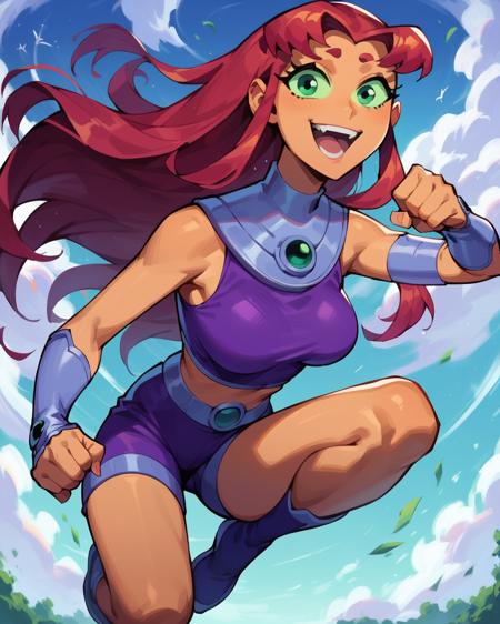 Starfire - Teen Titans (Character) [PonyDiffusionXL]