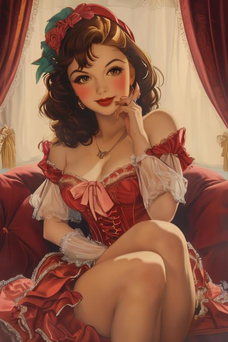 style of Alberto Vargas 208