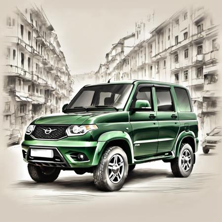 Uaz Patriot by ct0kk