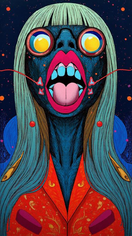 FLUX Weird Painting / Drawing Filter