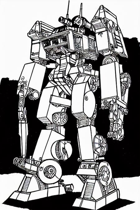 BattleTech Classic 1980's look