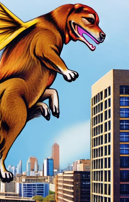 Pachimon kaiju(bootleg creature)style Lora