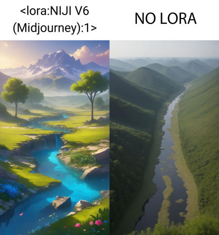 NIJI Anime Style (NIJI V6 - Midjourney) [FLUX/SDXL]