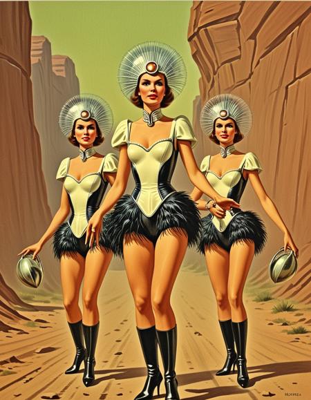 Vintage B-Movie Posters (SDXL)