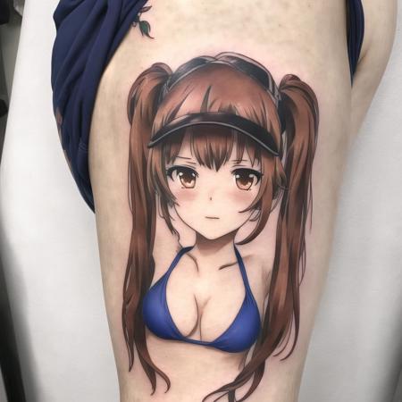 Anime tattoo