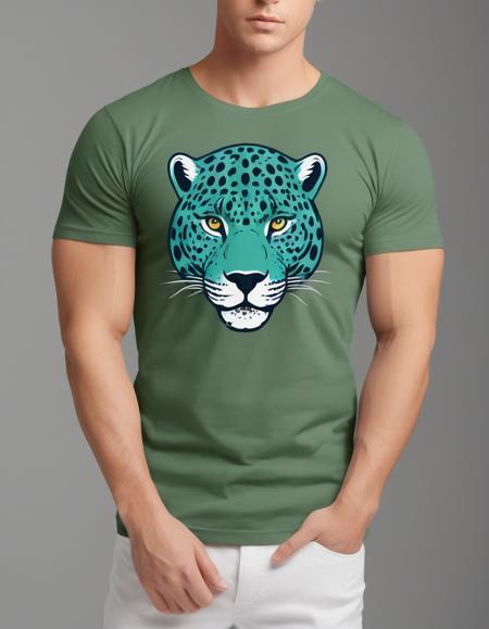 FRESH IDEAS @ The logo printed on the T-shirt