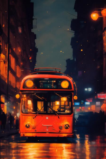 A painting style with colored dots - tangbohu 22