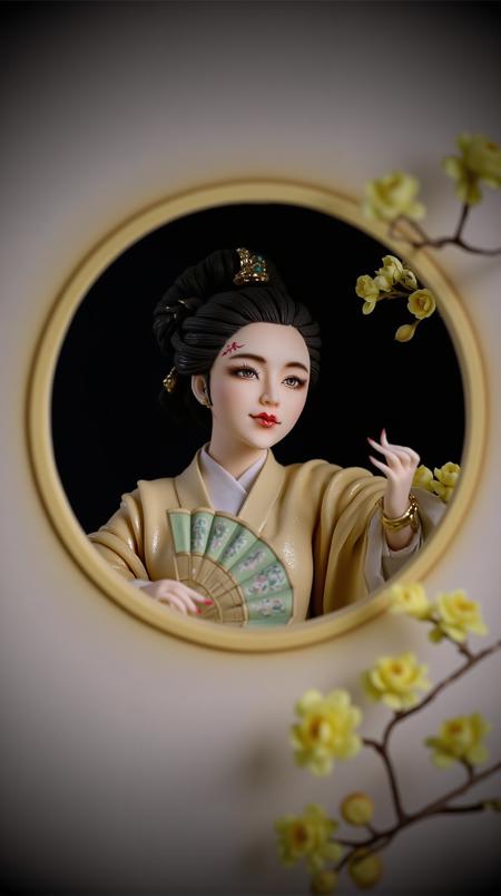 汉服手办_粘土风（2.5D）_flux lora