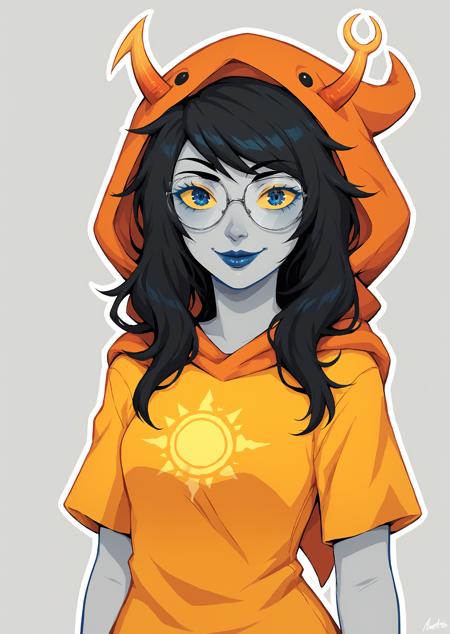 Vriska Serket (Homestuck) - Variant canon outfits