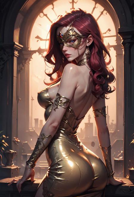Concept Ornate Blindmask / blind mask