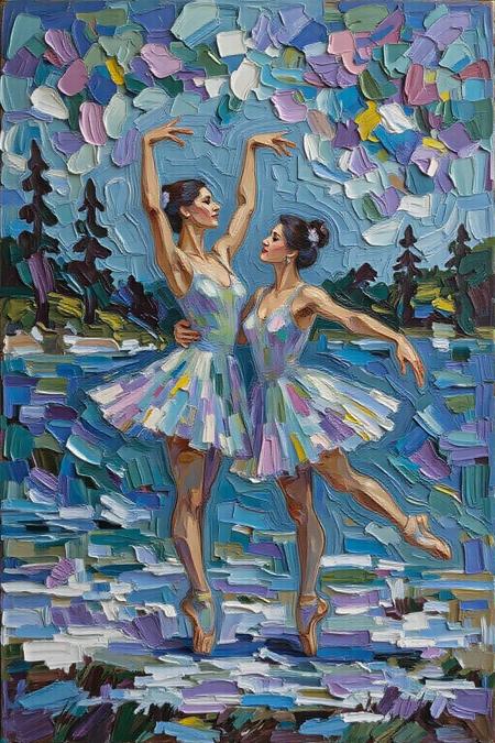 Impasto Oil Painting Style