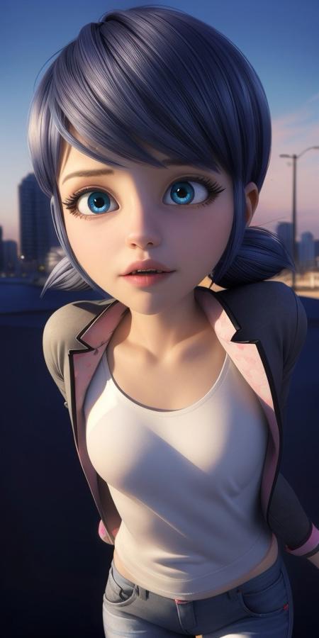 Marinette Dupain-Cheng, Ladybug, Miraculous. Different models and attires.