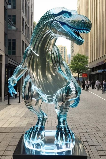 Glass Statue