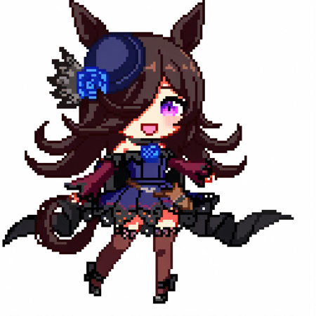 Midnight GIrls R Pixel Style LoRA [Noob | IL]版本v1.0 (ID: 1119383)