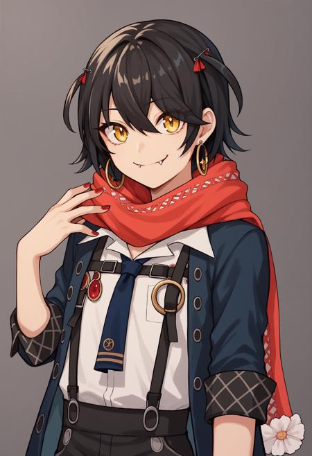 (Male 男) Mashiro Meme ましろ爻 - Nijisanji にじさんじ - PonyXL版本v1.0 (ID: 660870)