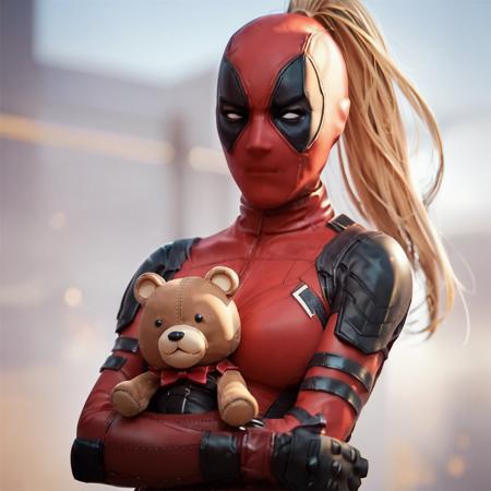 Lady Deadpool - Semi Realistic ... Kinda ...
