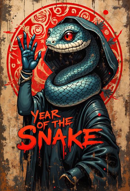 FLUX Year of the Snake 2025版本FLUX v1.0 (ID: 1312134)