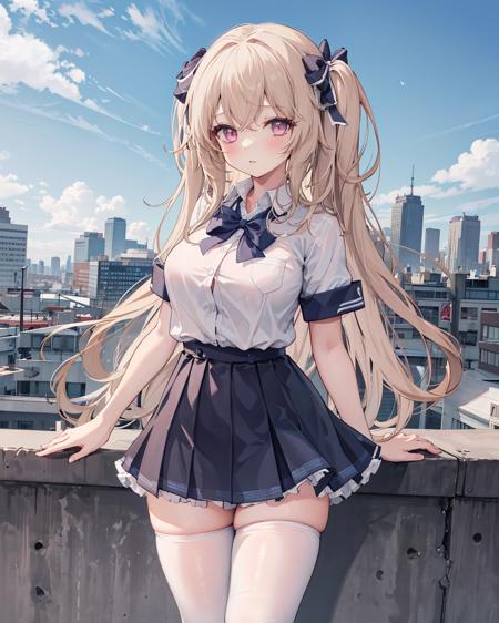 Anchorage (Azur Lane) Swimsuit (with Multires Noise Version) 安克雷奇 泳装