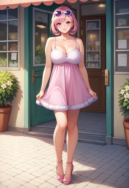 Fembot Outfit (Dress) | Austin Powers | IL+PDXL+SD15版本PONY v2 (ID: 613566)