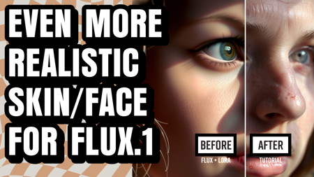 EVEN MORE Skin Realism out of Flux.1 -- WAY Better Than Lora Alone