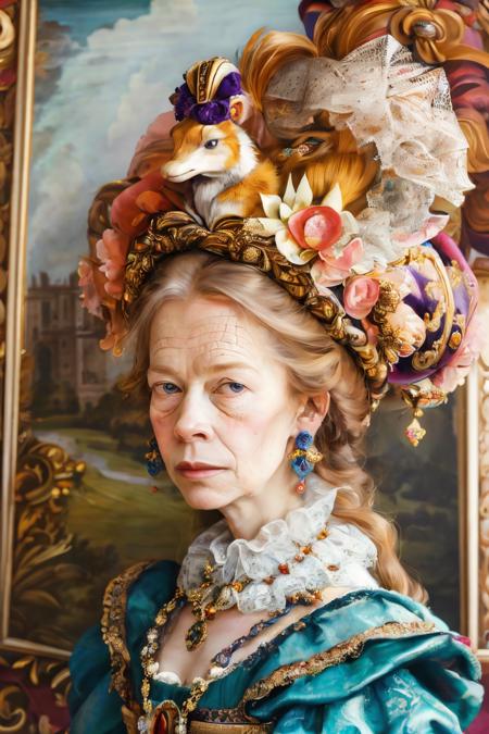 style of Isabelle de Borchgrave 349