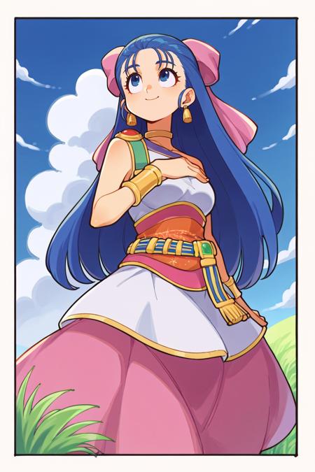 Nera Briscoletti/Flora/フローラ ルドマン (Dragon Quest V: Hand of the Heavenly Bride) SDXL LoRA [Pony Diffusion]
