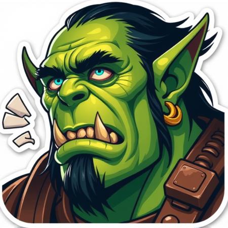 Green Orc Stickers版本v1.0 (ID: 1293875)