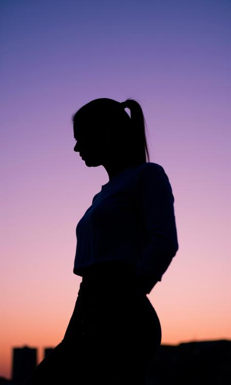 Silhouette Photography FLUX.1 Dev LoRA