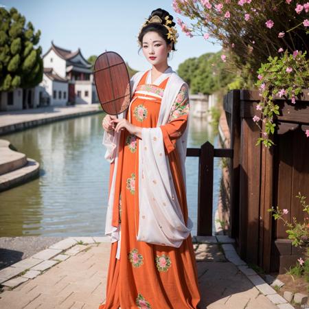 hanfu_Tang Dynasty_tang_唐朝仕女服 @spz
