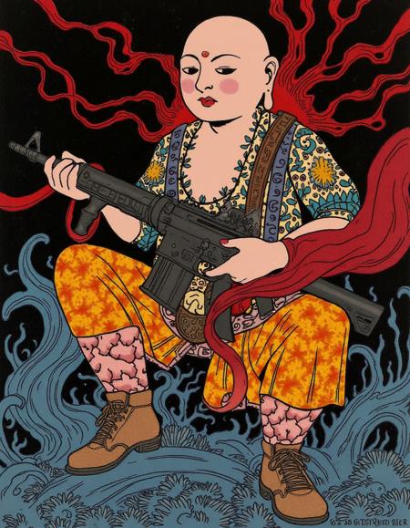 George Barbier style