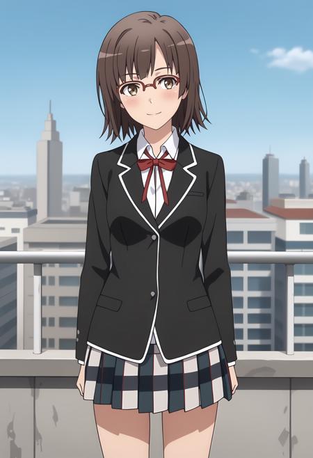 Ebina Hina | Pony XL | Yahari Ore no Seishun Love Comedy wa Machigatteiru.版本PonyXL v1.0 (ID: 1125316)