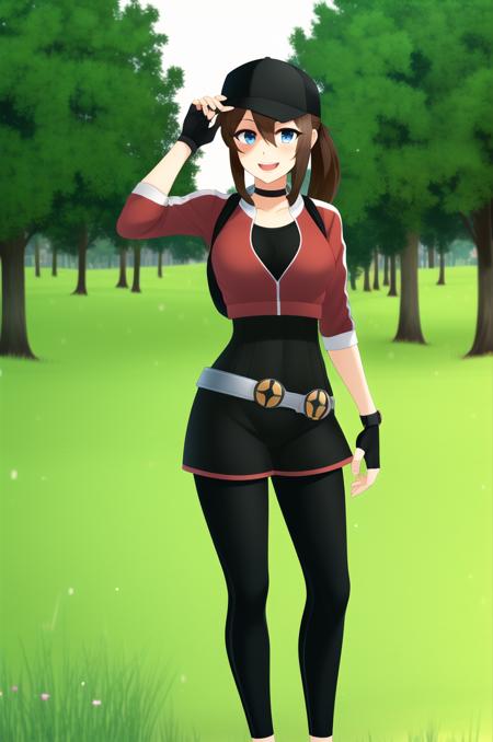 Pokemon Go - Female Trainer (Red) [COMMISSION]