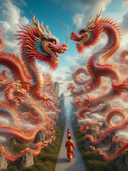 Lunar New Year: Dragon Style SDXL版本SDXL (ID: 321133)