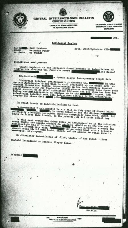 Declassified Documents