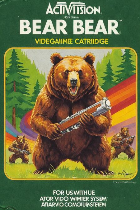 Activision Atari Art Style XL