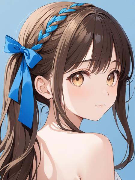 編み込みリボン/hair ribbon braid(SD,XL,pony)