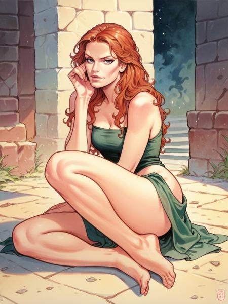 Vixon's Comic Styles - Shubina & Archie Comic版本Milo Manara (ID: 564921)