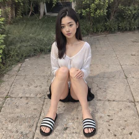 3-Stripe Slippers