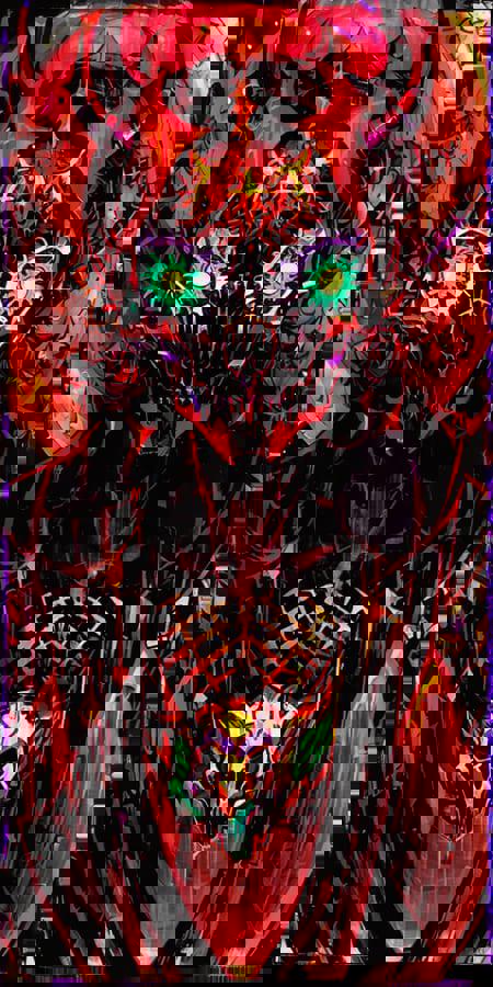 Cyberpunk 2077 Tarot card 512x1024