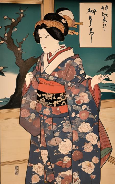 Kunisada Artstyle | LoCon | ownwaifu