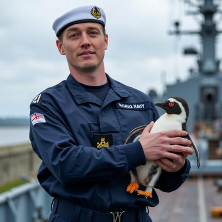 Modern British Royal Navy Working Uniform (Flux)
