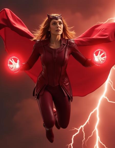 Elizabeth Olsen \ Scarlet Witch (FLux)